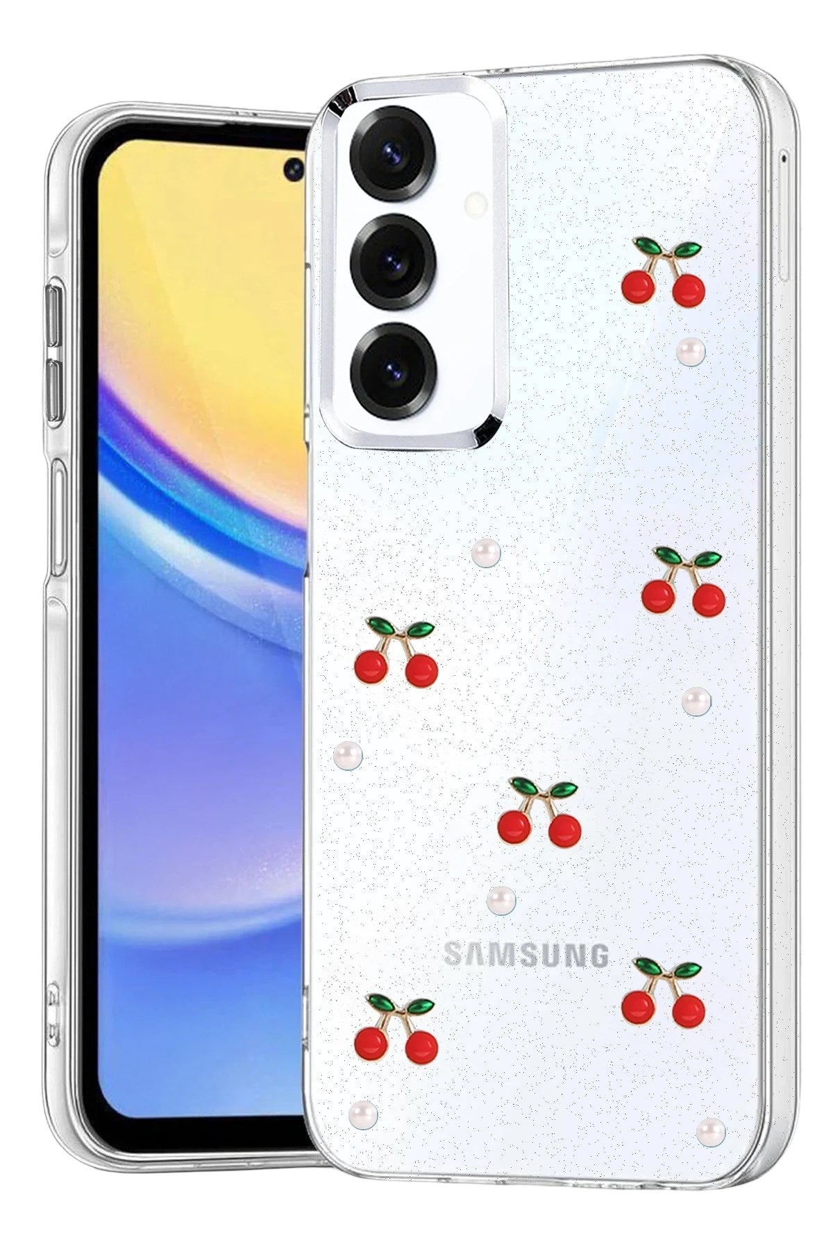 Mey İthalat® Samsung Galaxy S24 FE Fiyonk Desenli Kapak - Desen 9