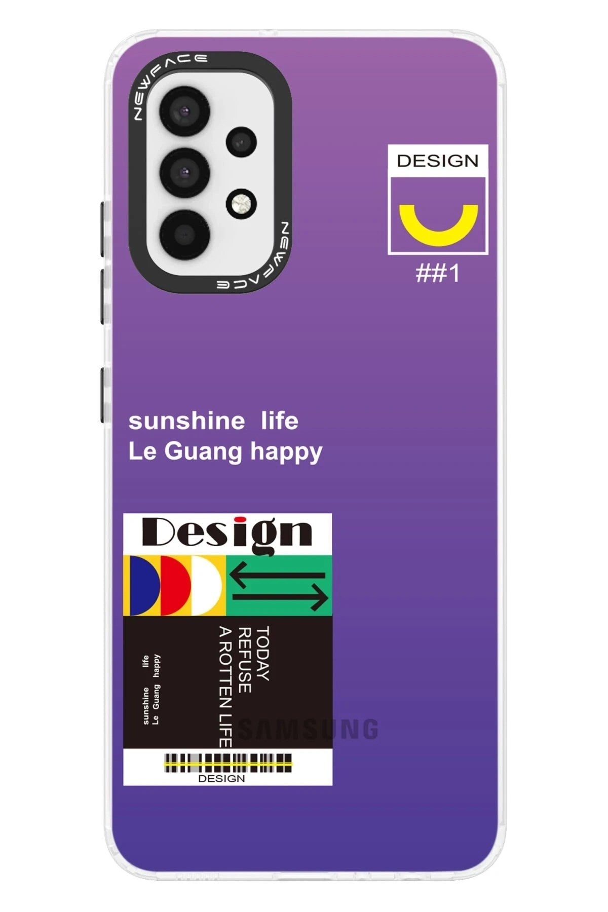 Mey İthalat® Samsung Galaxy A53 5G Kılıf Estoril Desenli Kapak - Estoril - 4