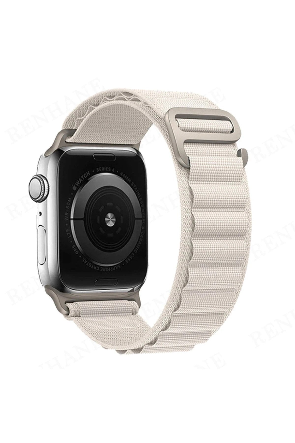 Mey İthalat® Watch 38mm Mountain Kordon - Beyaz