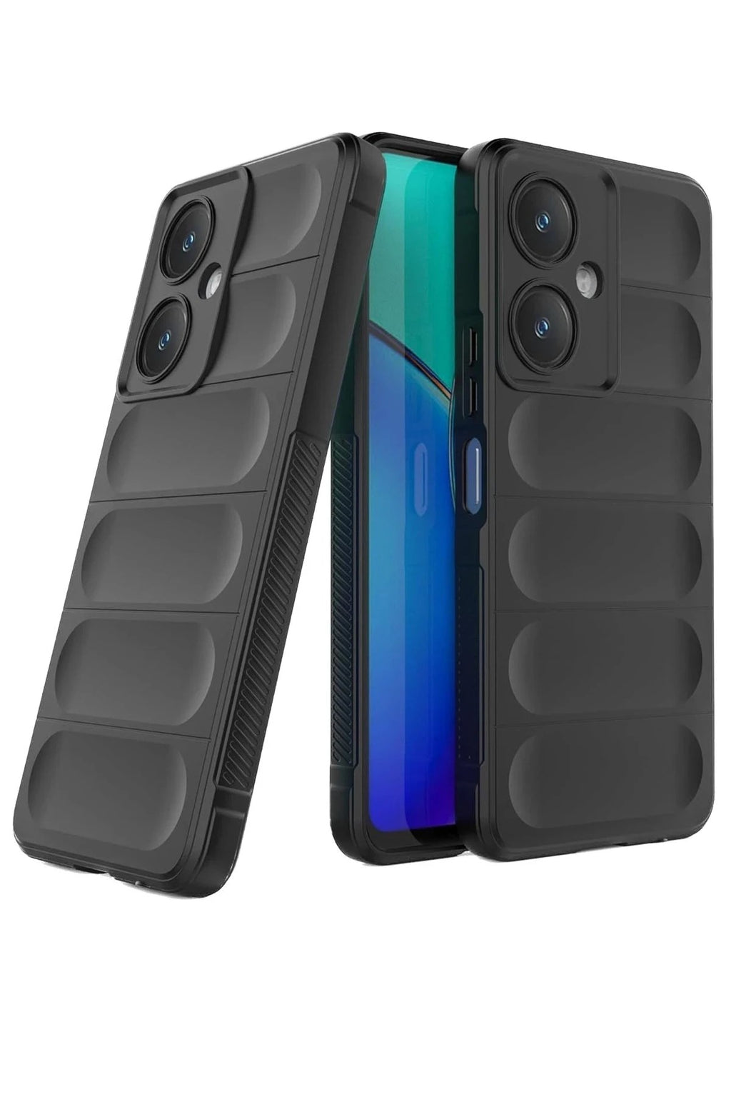 Mey İthalat® Vivo Y27 Kılıf Optimum Silikon - Siyah