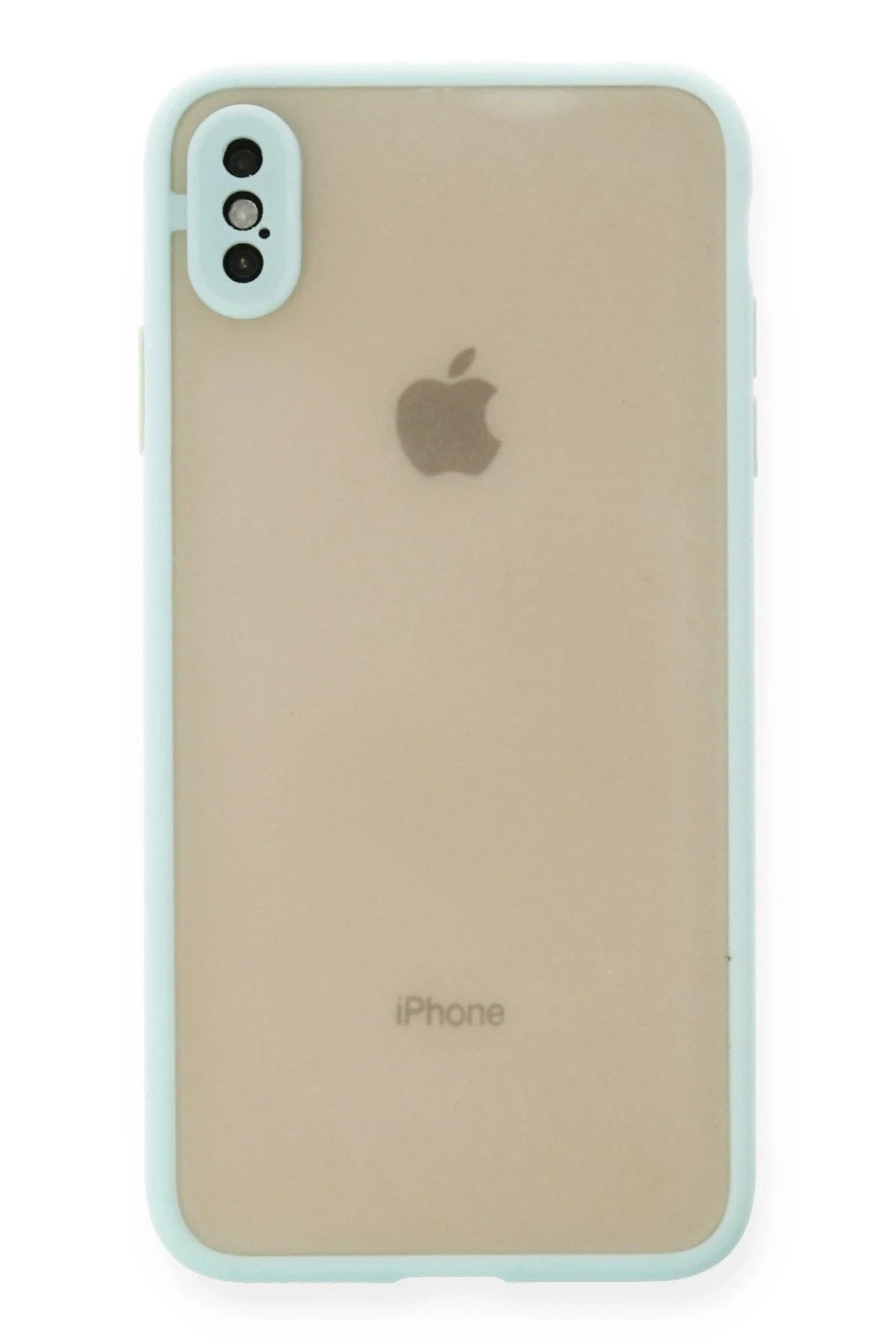 Mey İthalat® iPhone X Kılıf Montreal Silikon Kapak - Turkuaz