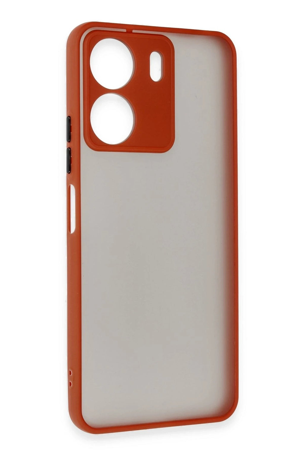 Mey İthalat® Redmi 13C Kılıf Montreal Silikon Kapak - Kırmızı