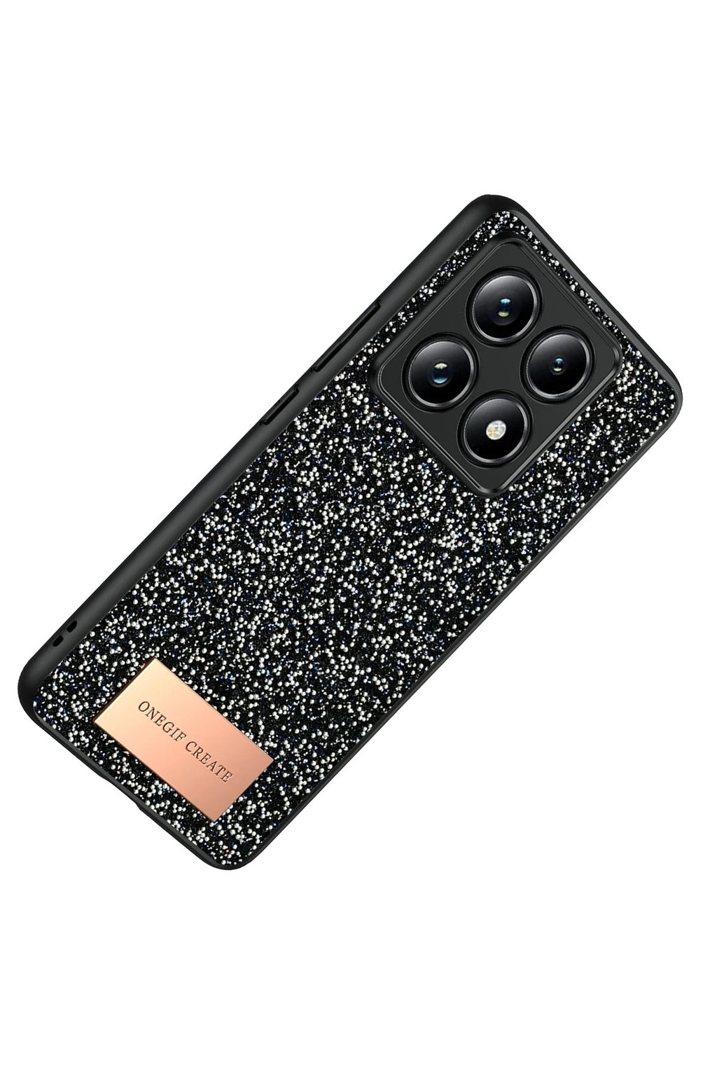 Mey İthalat® Mi 14T Pro Bright Simli Kapak - Siyah