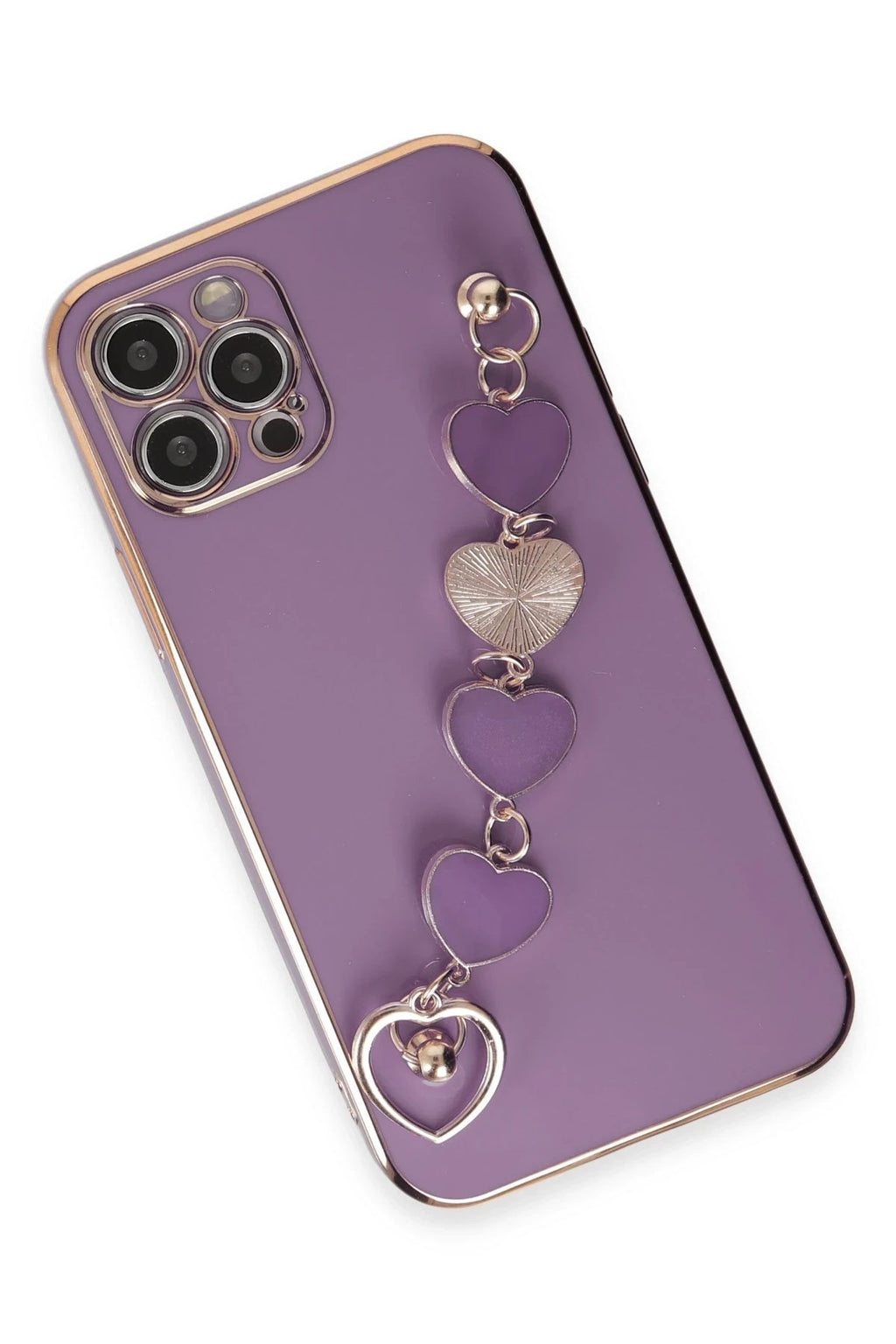 Mey İthalat® iPhone 12 Pro Max Kılıf Esila Silikon - Mor