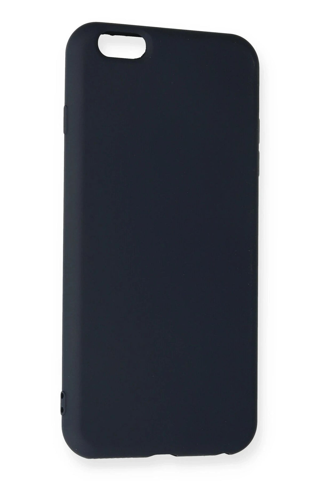 Mey İthalat® iPhone 6 Plus Kılıf Nano içi Kadife Silikon - Lacivert