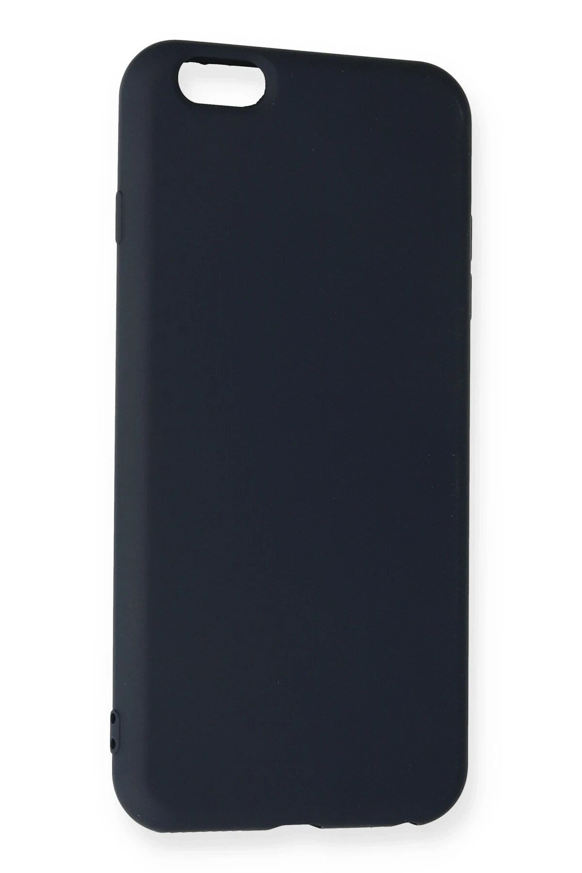 Mey İthalat® iPhone 6 Plus Kılıf Nano içi Kadife Silikon - Lacivert
