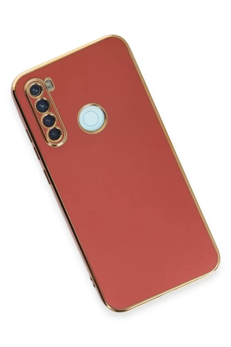 Mey İthalat® Redmi Note 8 Kılıf Volet Silikon - Kırmızı