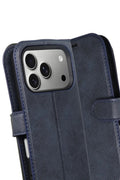 Mey İthalat® iPhone 17 Pro Trend S Plus Kapaklı Kılıf - Lacivert