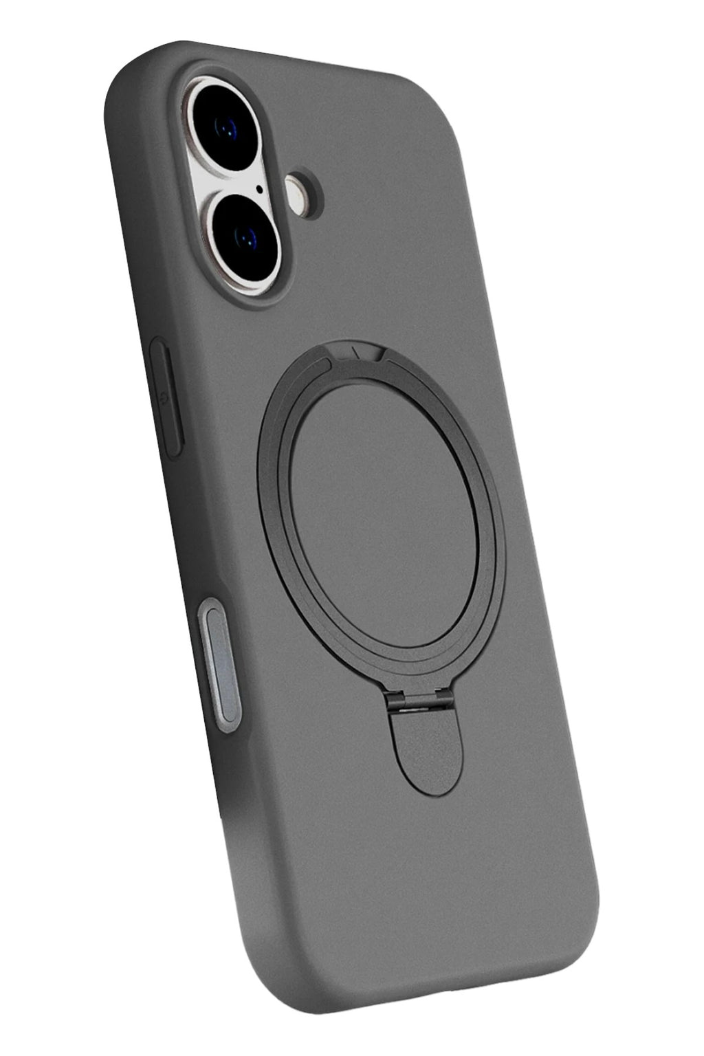 Mey İthalat® iPhone 16 Plus Regal Magsafe Standlı Kapak - Titan Gri