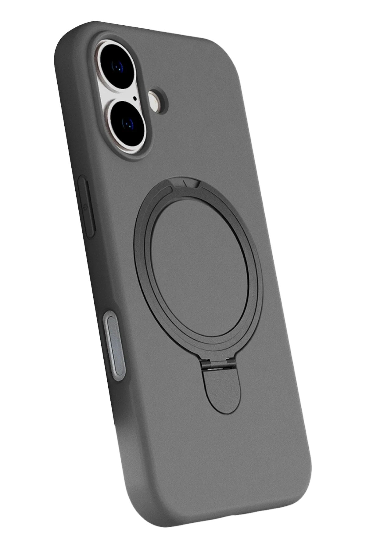 Mey İthalat® iPhone 16 Plus Regal Magsafe Standlı Kapak - Titan Gri