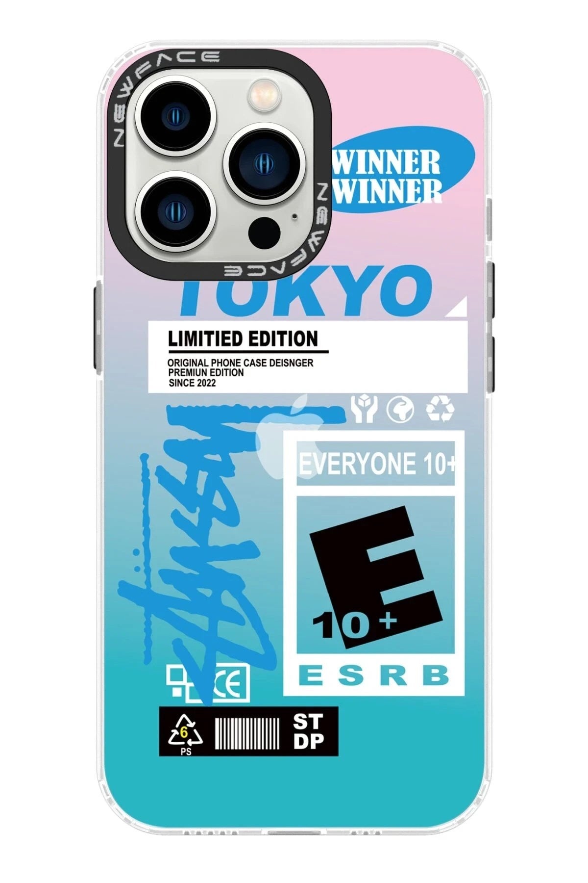 Mey İthalat® iPhone 14 Pro Max Kılıf Estoril Desenli Kapak - Estoril - 1