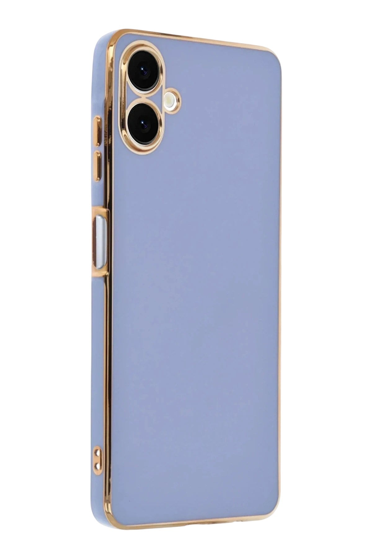 Mey İthalat® Samsung Galaxy A07 4G Volet Silikon - Mavi
