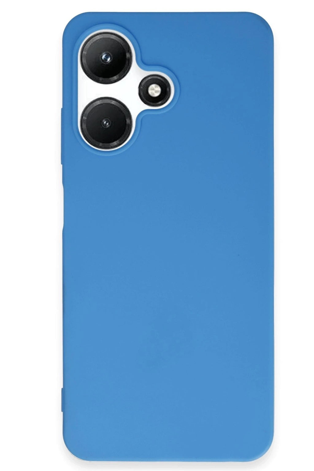 Mey İthalat® İnfinix Hot 30i Kılıf First Silikon - Mavi