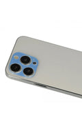 Mey İthalat® iPhone 13 Pro Max Rainbow Kamera Lens Koruma Cam - Mavi