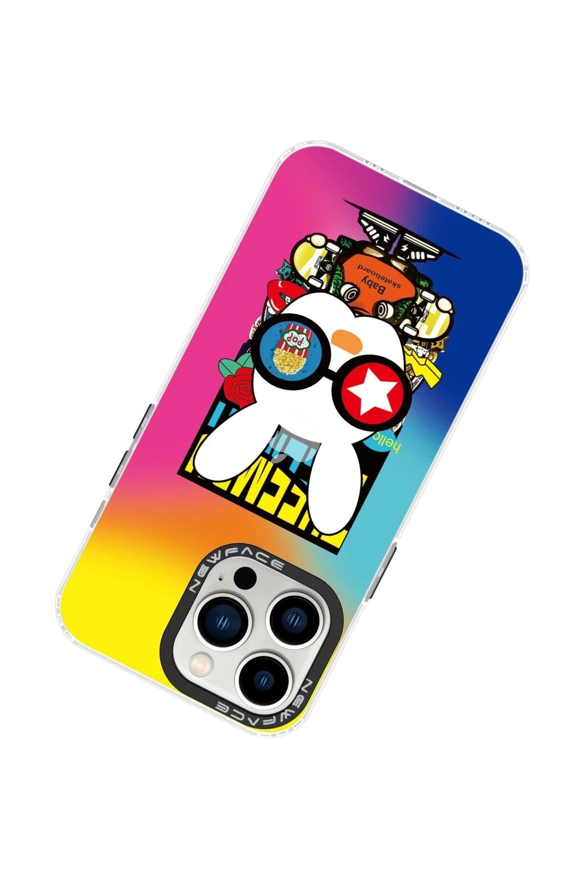 Mey İthalat® iPhone 14 Pro Kılıf Estoril Desenli Kapak - Estoril - 10