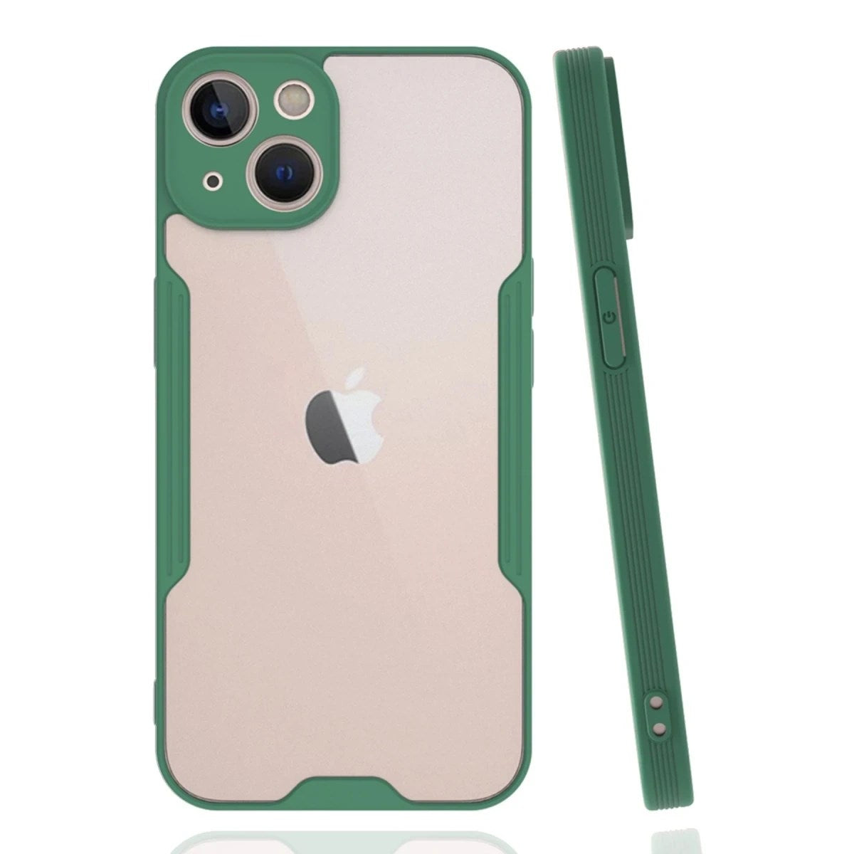 Mey İthalat® iPhone 14 Plus Kılıf Platin Silikon - Yeşil