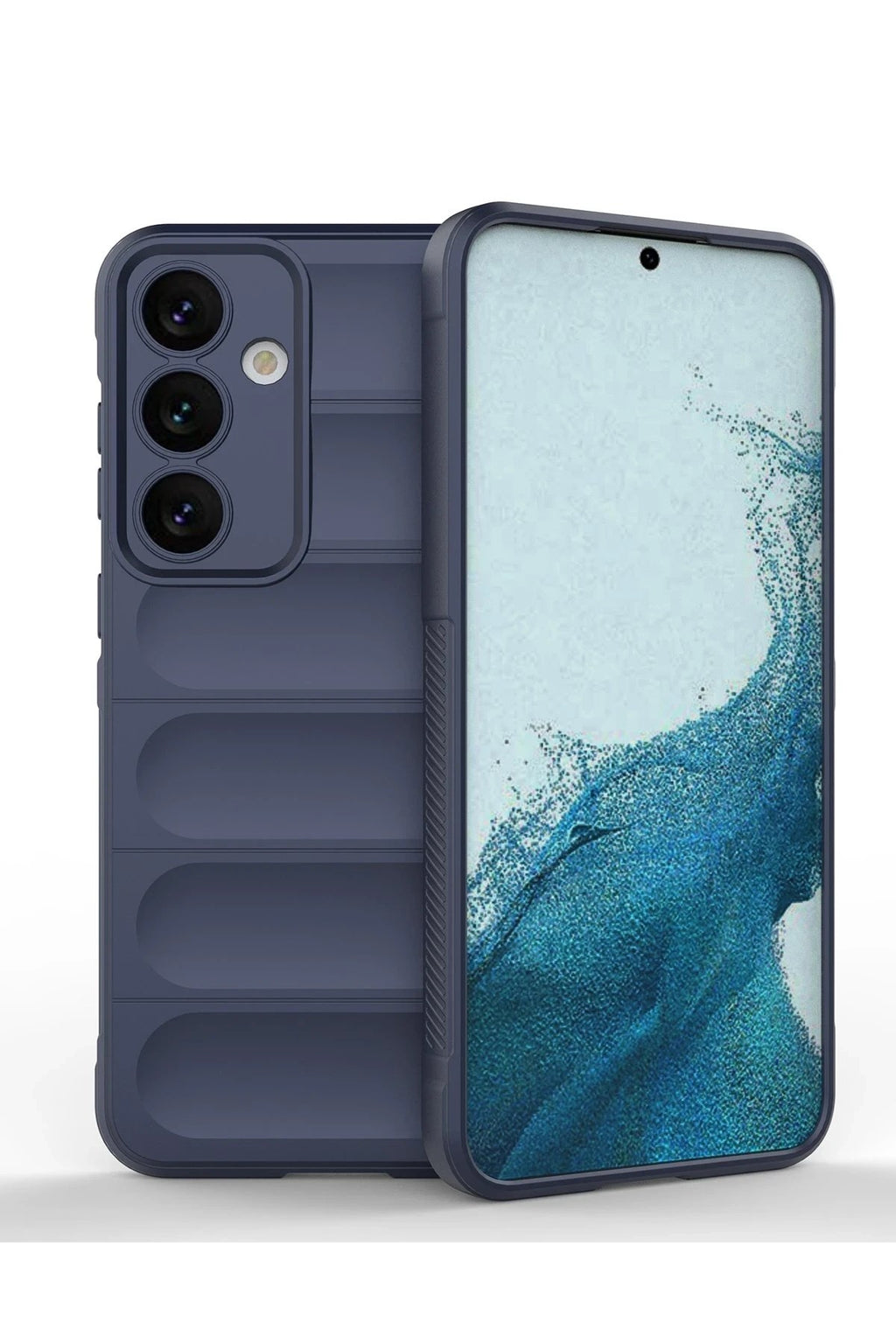 Mey İthalat® Samsung Galaxy S24 Kılıf Optimum Silikon - Lacivert