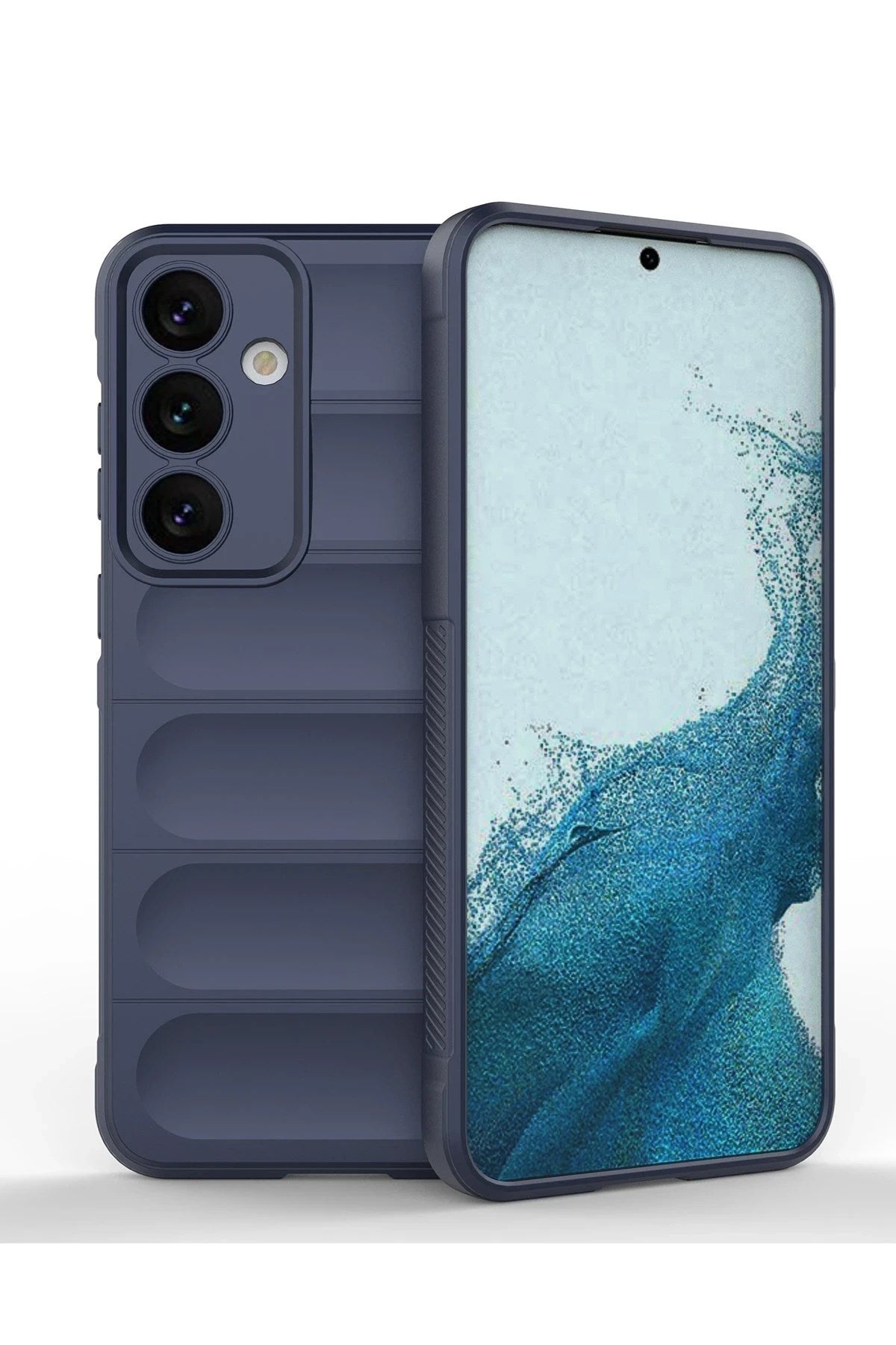 Mey İthalat® Samsung Galaxy S24 Kılıf Optimum Silikon - Lacivert