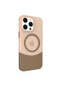 Mey İthalat® iPhone 15 Pro Max PC Suit Magsafe Kapak - Kahverengi