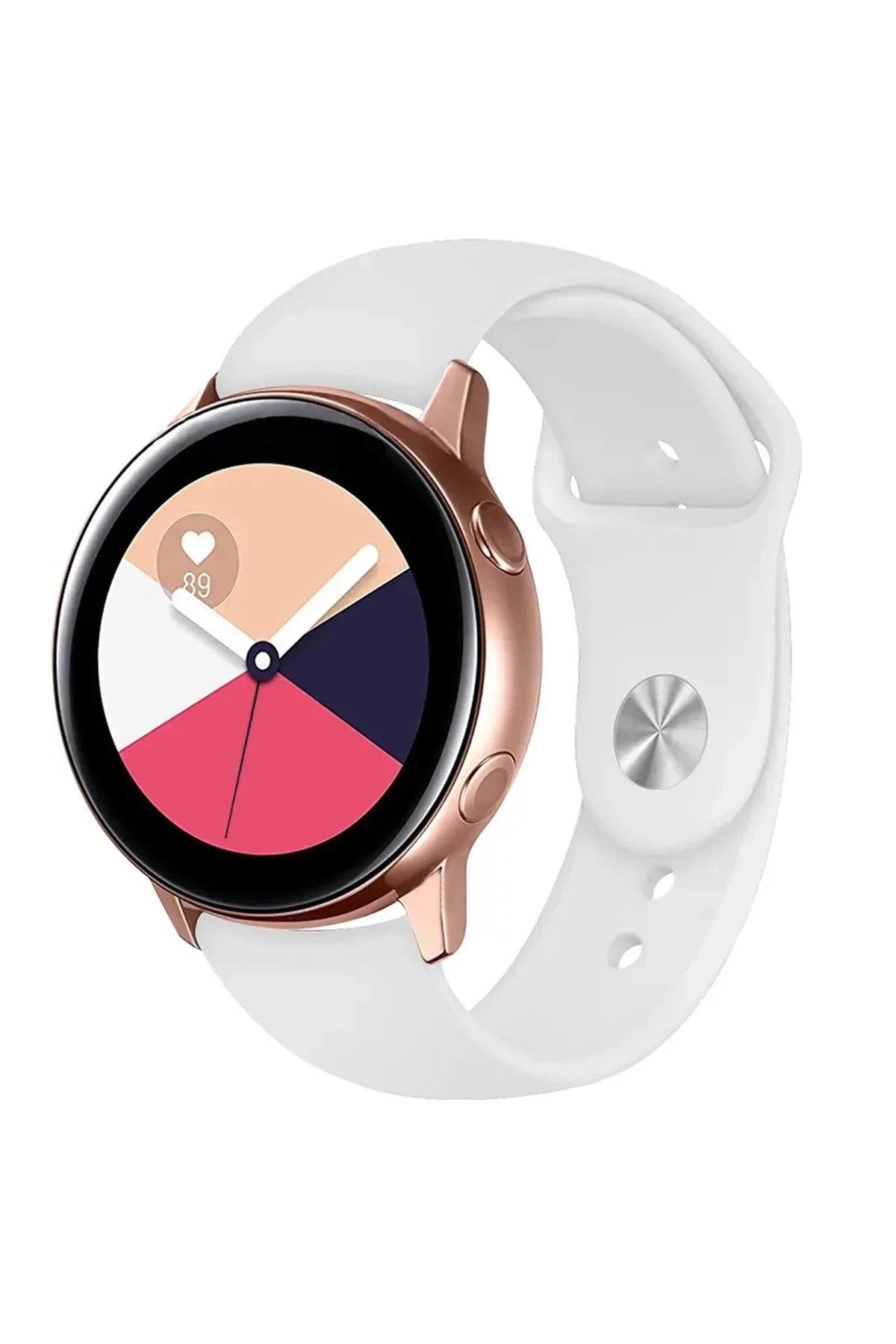 Mey İthalat® Watch 22mm Klasik Kordon - Beyaz