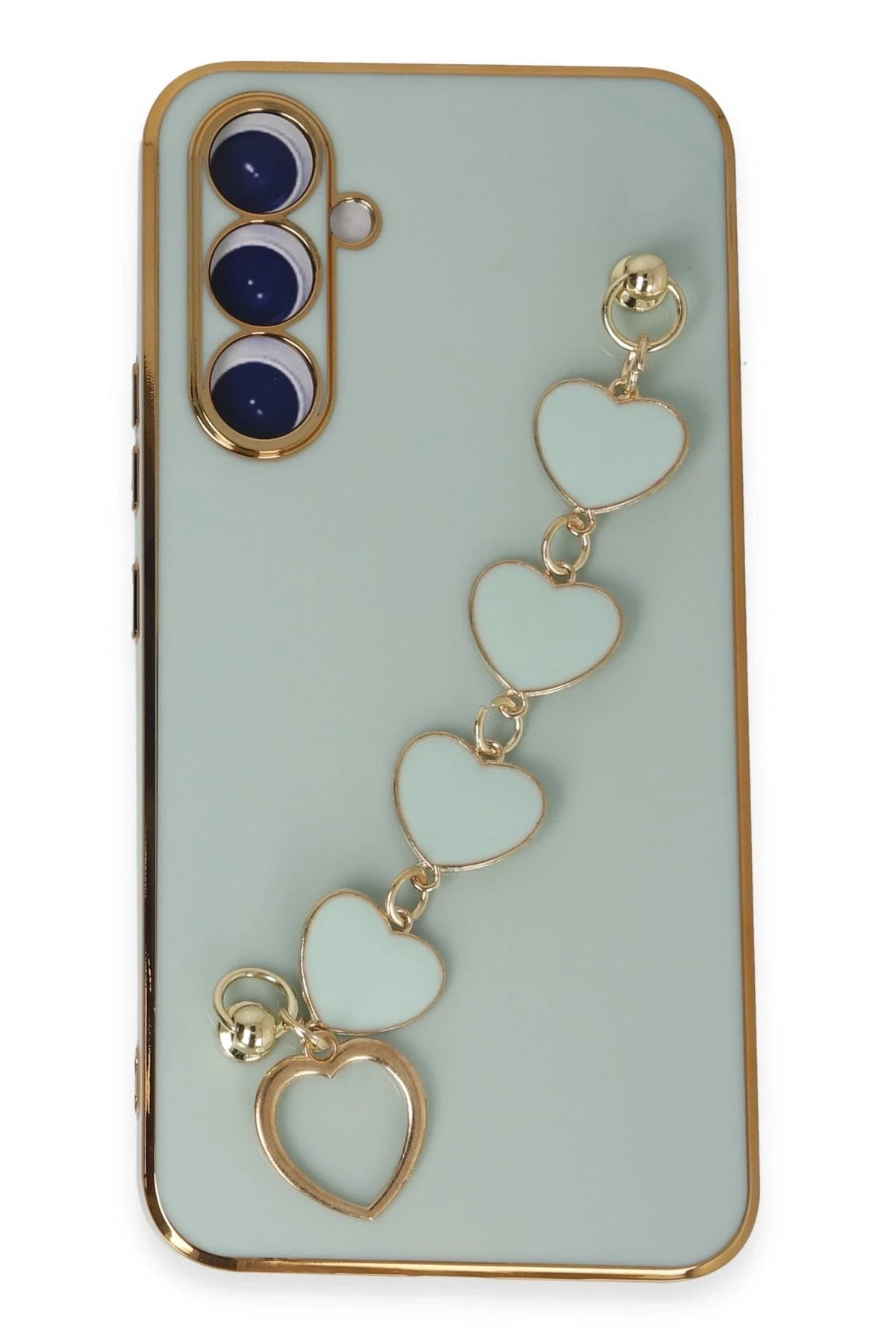 Mey İthalat® Samsung Galaxy A54 5G Kılıf Esila Silikon - Su Yeşili