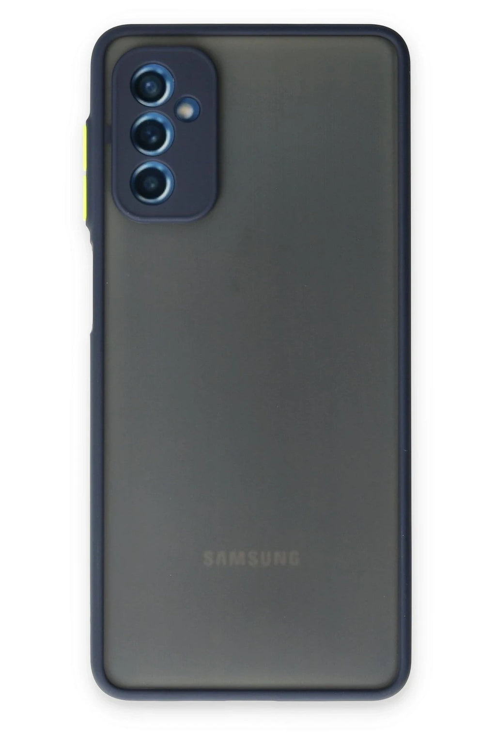 Mey İthalat® Samsung Galaxy M52 5G Kılıf Montreal Silikon Kapak - Lacivert