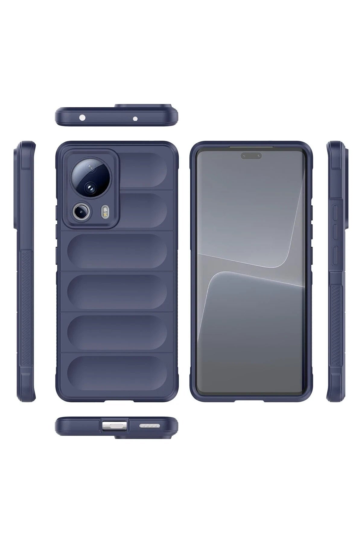 Mey İthalat® Mi 13 Lite Kılıf Optimum Silikon - Lacivert