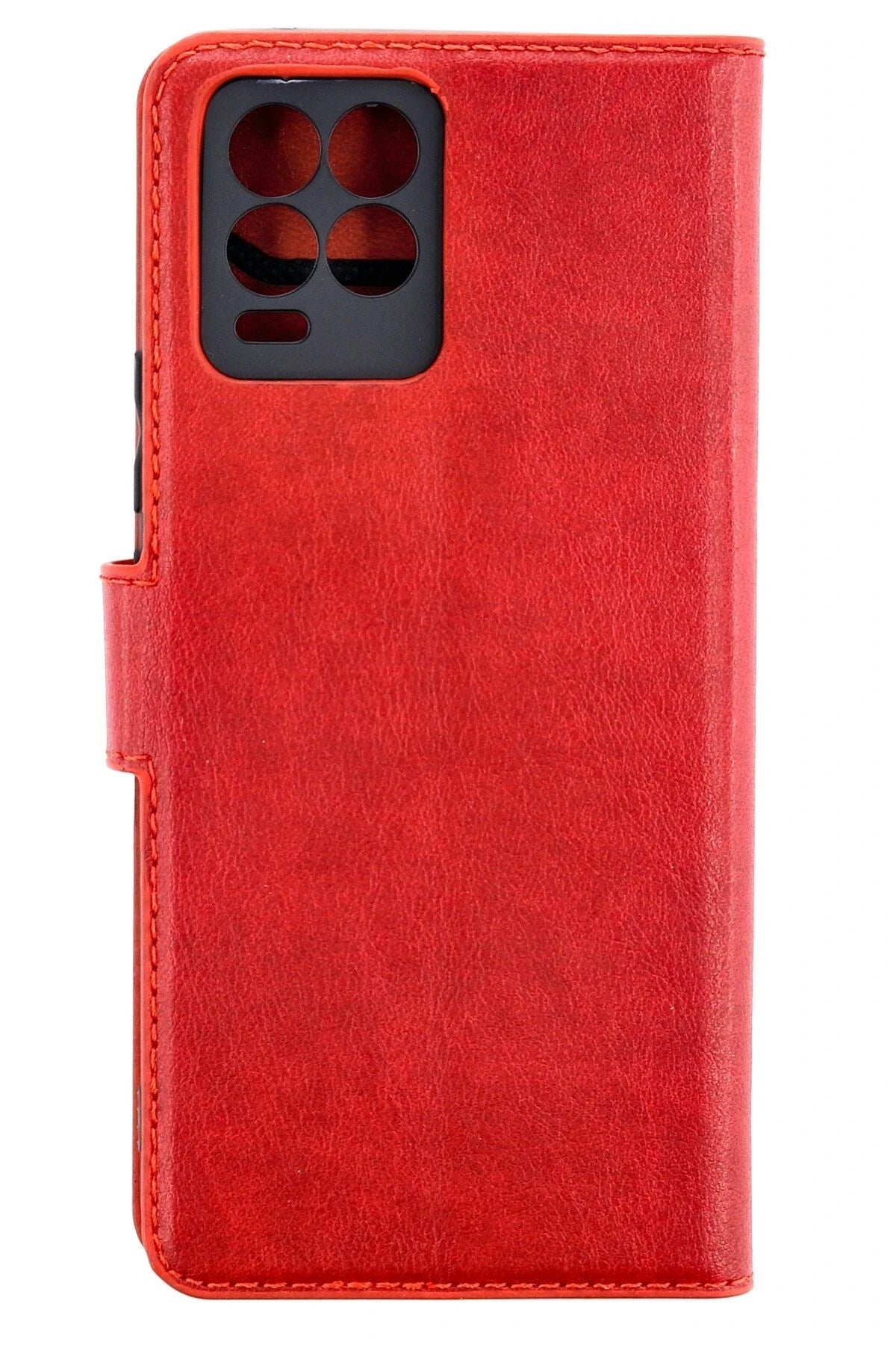 Mey İthalat® Realme 8 Pro Kılıf Trend S Plus Kapaklı Kılıf - Kırmızı