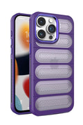 Mey İthalat® iPhone 14 Pro Kılıf Airmax Silikon Kapak - Derin Mor