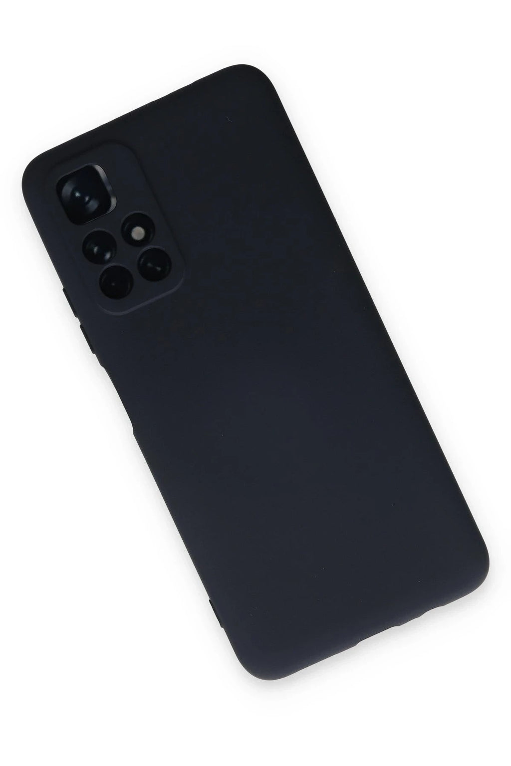 Mey İthalat® Redmi Note 11T Kılıf Nano içi Kadife Silikon - Lacivert