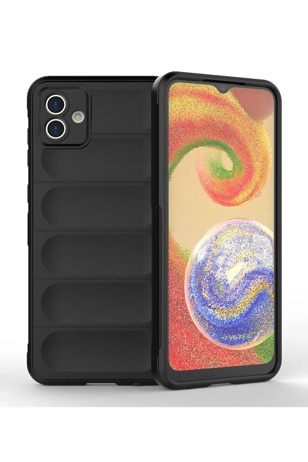 Mey İthalat® Samsung Galaxy A04 Kılıf Optimum Silikon - Siyah