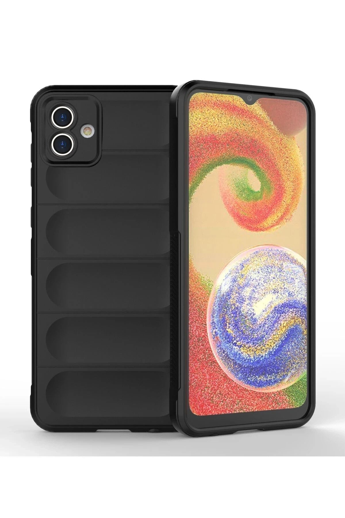 Mey İthalat® Samsung Galaxy A04 Kılıf Optimum Silikon - Siyah