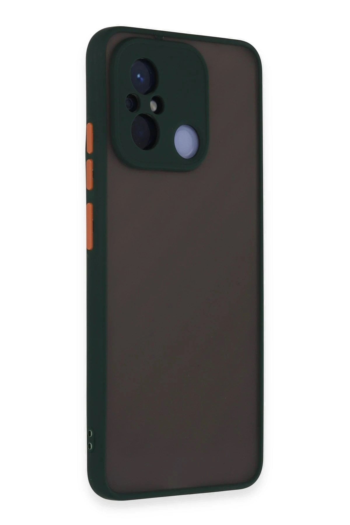 Mey İthalat® Redmi 12C Kılıf Montreal Silikon Kapak - Yeşil