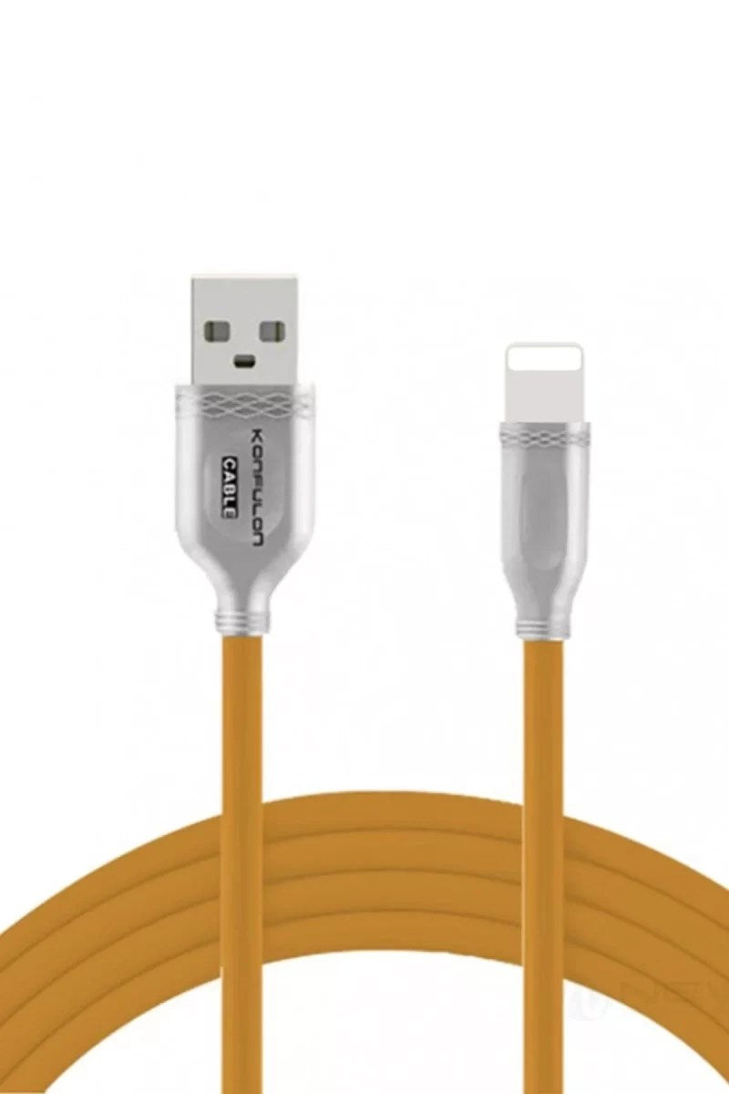 Mey İthalat® S48 Lightning Kablo iphone Uyumlu 1M 3A - Sarı