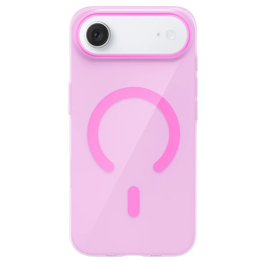 Mey İthalat® iPhone 17 Air PC Blank Magsafe Kapak - Pembe