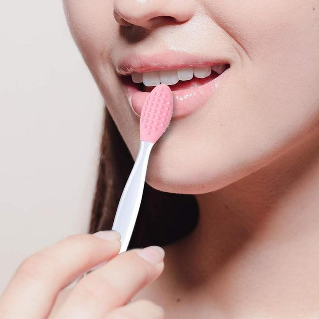 2 Adet Dudak Fırçası Peeling Etkili Gözenek Siyah Nokta Temizleyici Akne Giderici Çift Yönl