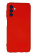 Mey İthalat® Samsung Galaxy A04S Kılıf Nano içi Kadife Silikon - Kırmızı
