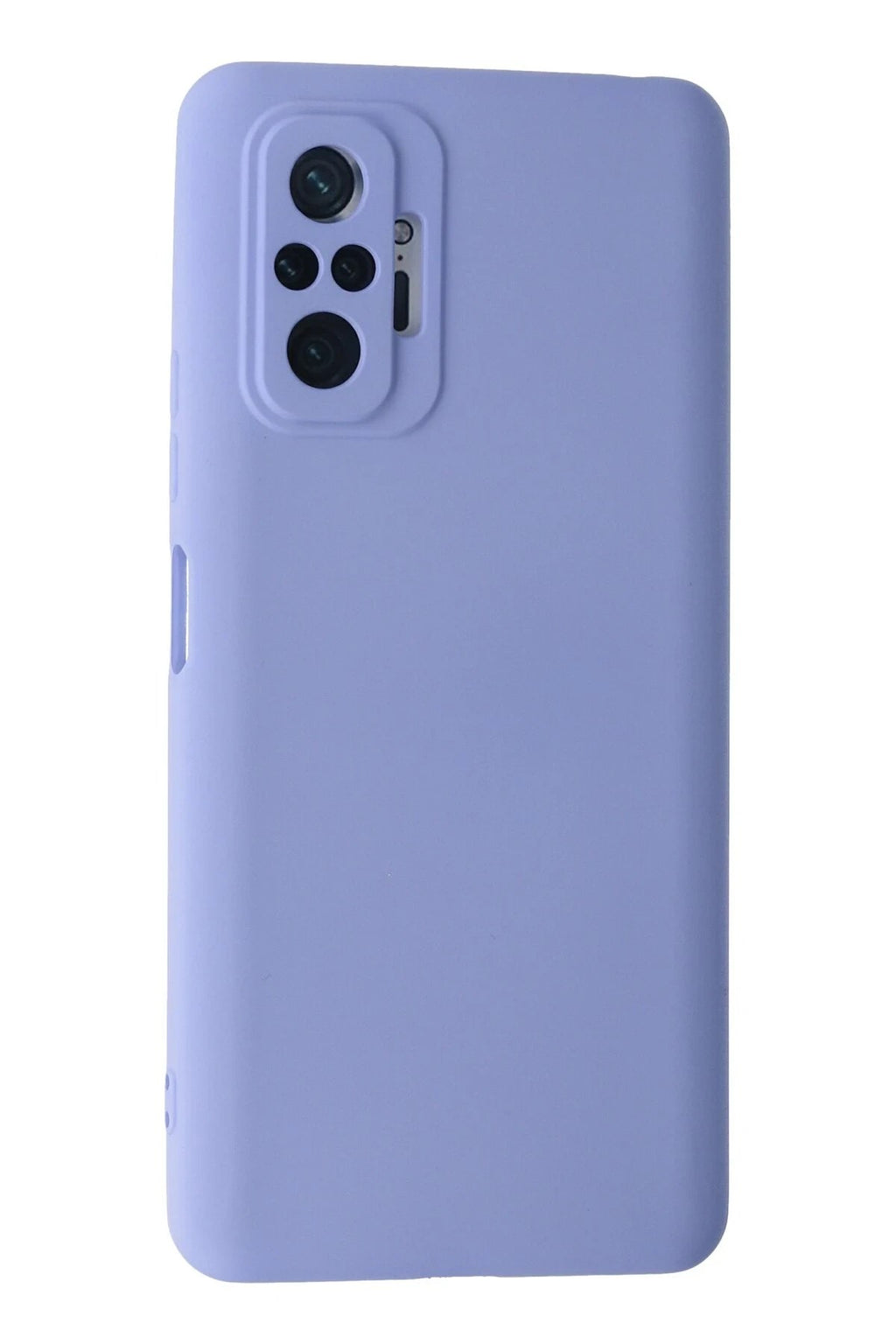 Mey İthalat® Redmi Note 10 Pro Kılıf Nano içi Kadife Silikon - Lila