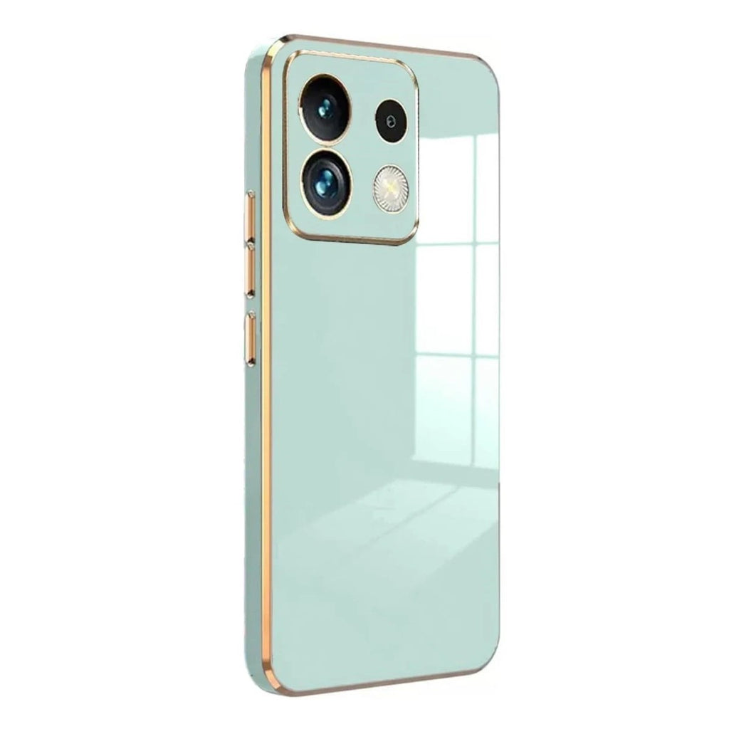 Mey İthalat® Poco M6 Pro 4G Kılıf Volet Silikon - Açık Yeşil
