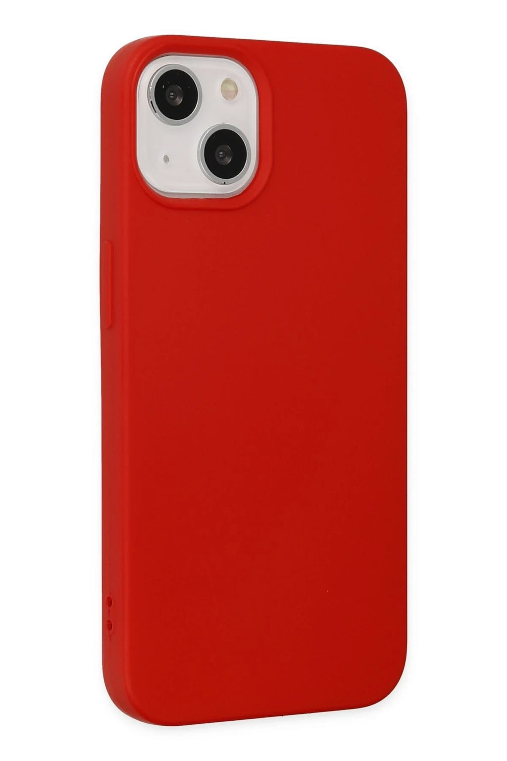 Mey İthalat® iPhone 15 Pro Kılıf Nano içi Kadife Silikon - Kırmızı