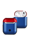 Mey İthalat® Airpods 2 (2.nesil) 3in1 Kılıf - Lacivert-Kırmızı