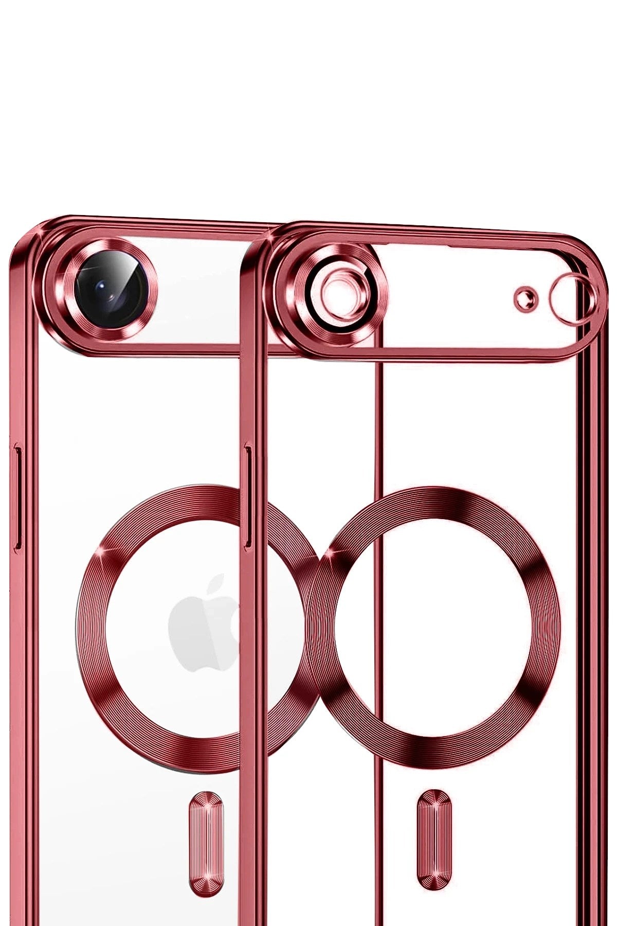 Mey İthalat® iPhone 17 Air Kross Magneticsafe Kapak - Kırmızı