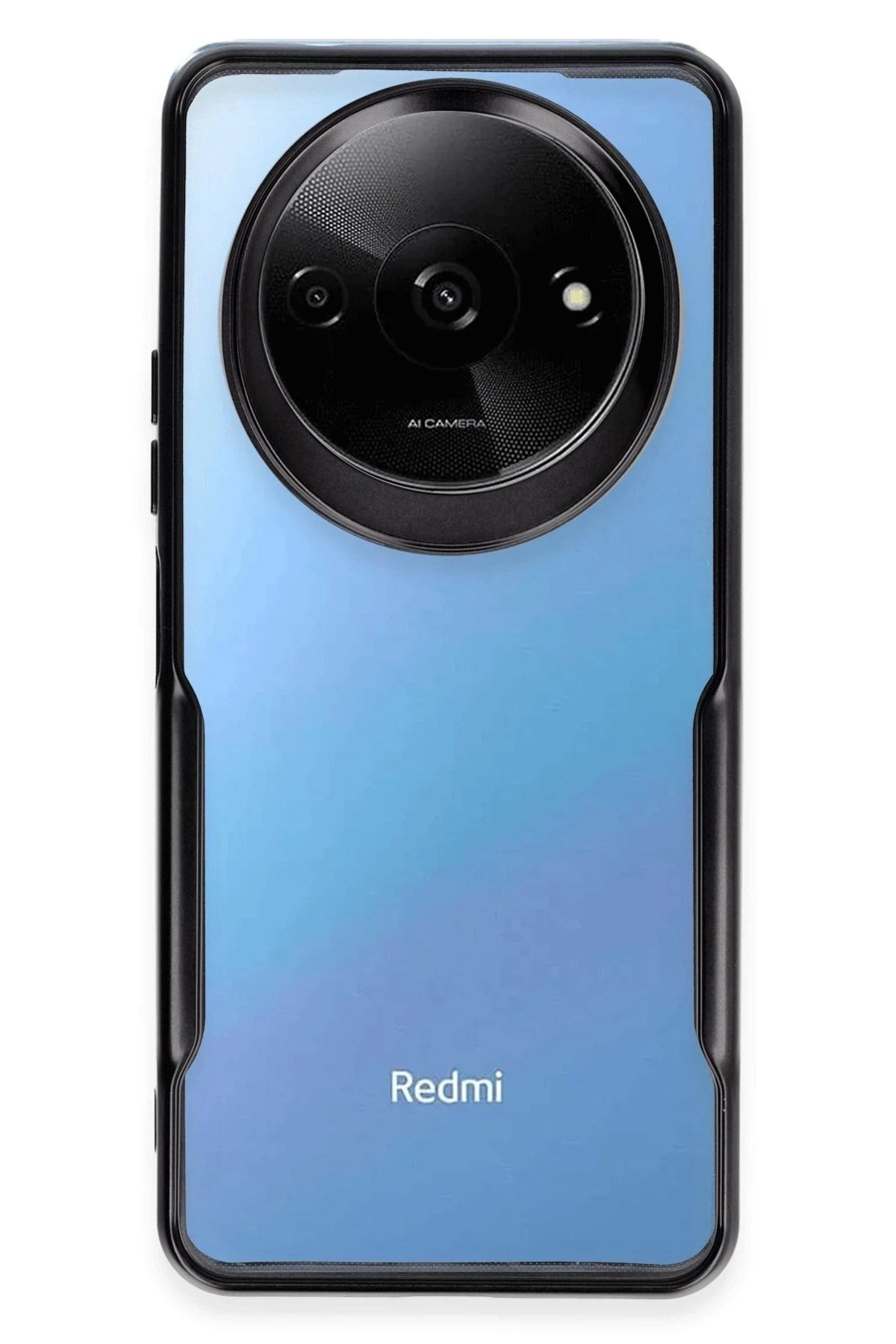 Mey İthalat® Redmi A3 4G Kılıf Boyi Silikon Kapak - Siyah