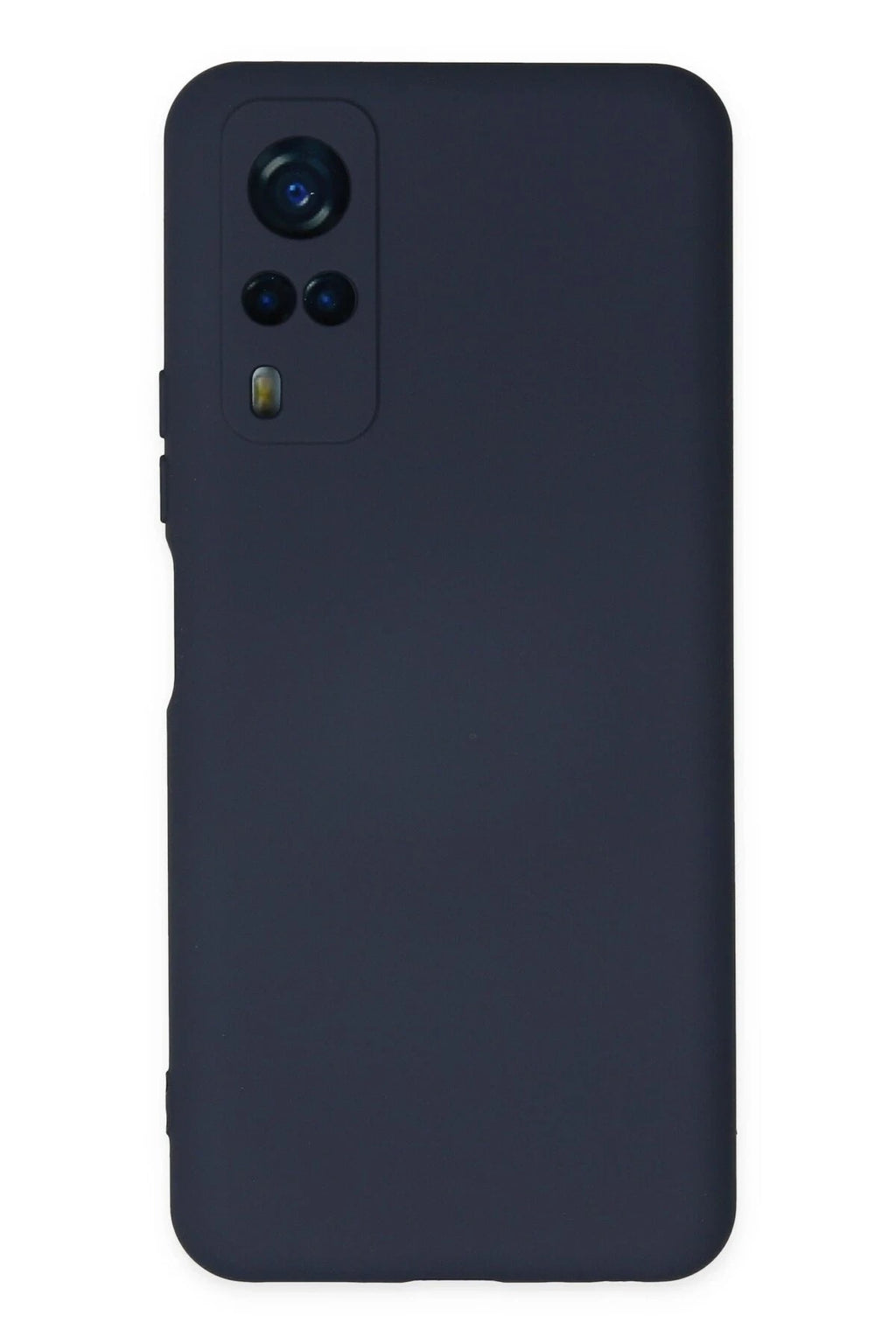 Mey İthalat® Vivo Y53S Kılıf Nano içi Kadife Silikon - Lacivert