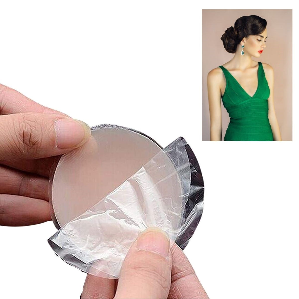 Silikon Göğüs Ucu Kapatıcı Gizleyici Bant Aparat Nipple Pad