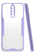 Mey İthalat® Redmi Note 8 Pro Kılıf Platin Silikon - Lila