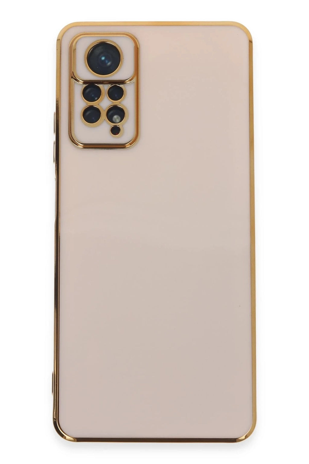 Mey İthalat® Redmi Note 12 Pro 4G Kılıf Volet Silikon - Pembe