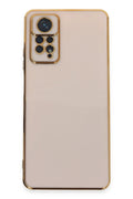 Mey İthalat® Redmi Note 12 Pro 4G Kılıf Volet Silikon - Pembe