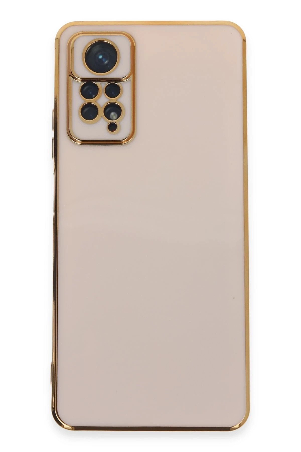 Mey İthalat® Redmi Note 12 Pro 4G Kılıf Volet Silikon - Pembe