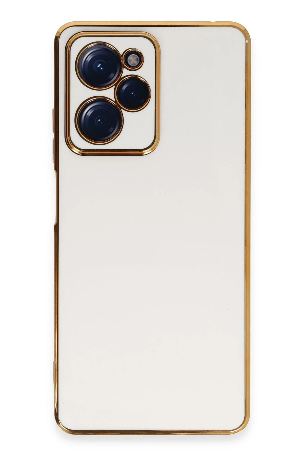 Mey İthalat® Poco X5 Pro 5G Kılıf Volet Silikon - Beyaz